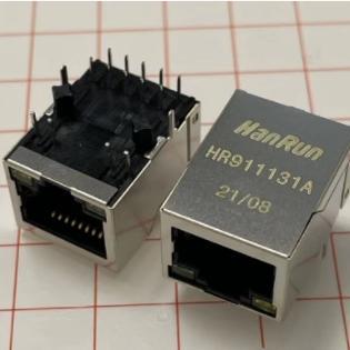 HR911131A HR911131 RJ45带灯网络连接器现货原装
