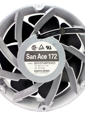 原装三洋9GV5748P5H03 DC48V 2.0A 17251 17CM椭圆大风量散热风扇