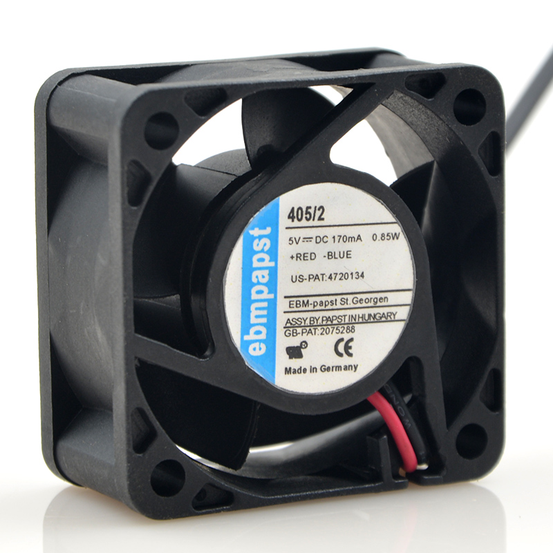 德国 papst TYP 405/2 5V 0.17A 0.85W 4CM USB 充电器交换机风扇