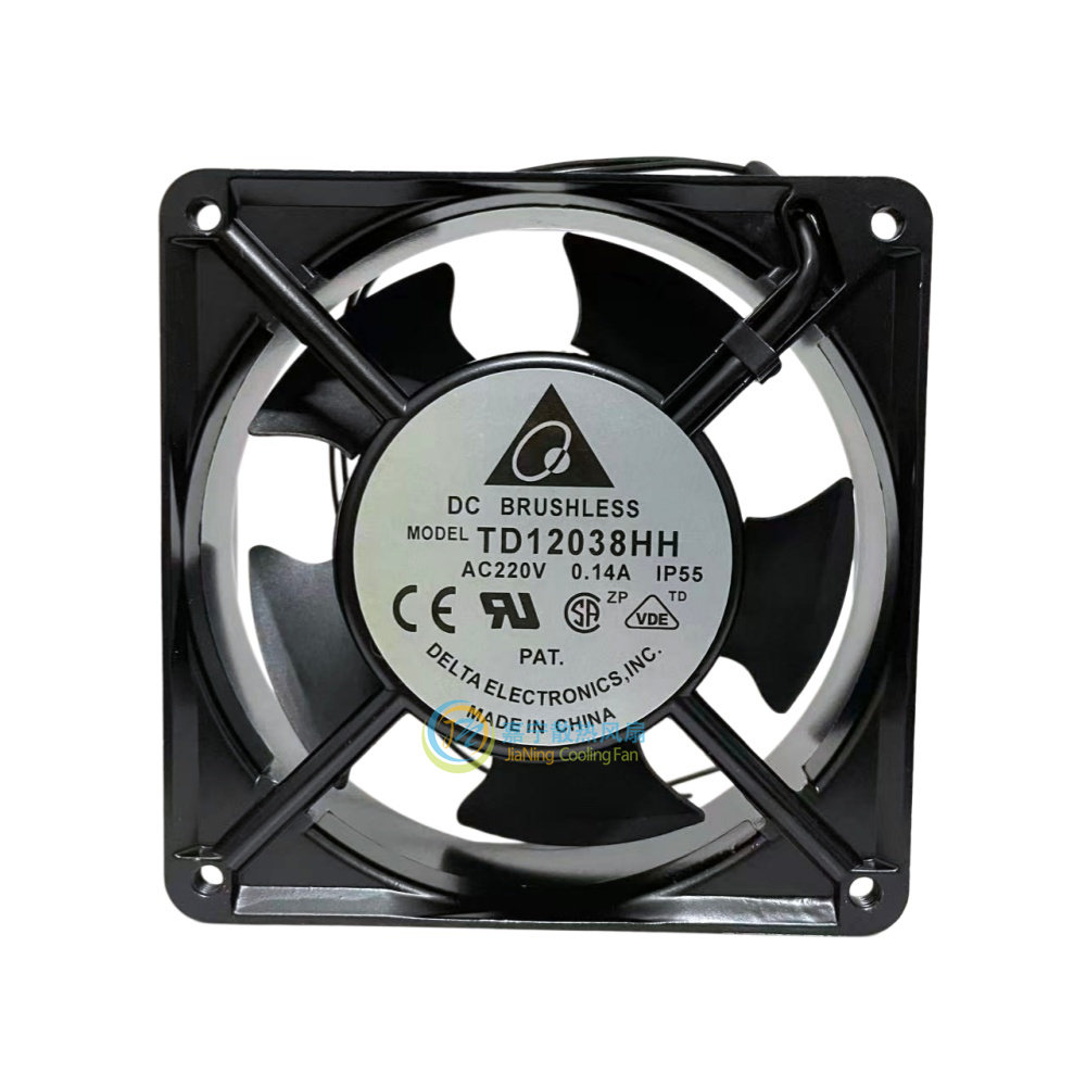 全新台达 TD12038HH 220V 0.14A 12cm 12038交流散热风扇机柜机箱图片