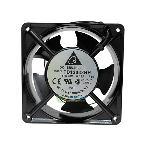 全新台达 TD12038HH 220V 0.14A 12cm 12038交流散热风扇机柜机箱