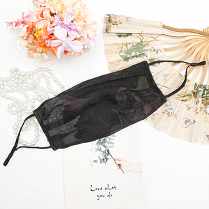 防晒口罩【扶岚暖】透气香云纱桑蚕丝面罩防尘防风沙真丝面纱四季