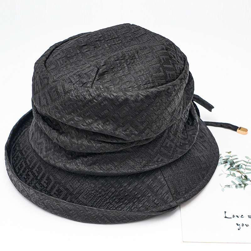 香云纱帽子开口赫本帽桑蚕丝翻沿渔夫帽真丝帽子可折叠四季防晒,服饰配件/皮带/帽子/围巾,帽子,淘宝优惠券,粉丝福利购,淘宝优惠卷