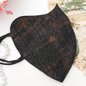 【有透气孔】立体防晒口罩护眼角透气香云纱桑蚕丝面罩真丝面纱