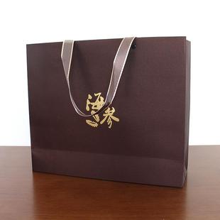 海参手提袋通用辽参刺参淡干海参手拎袋外包装袋纸袋皮袋子礼品盒