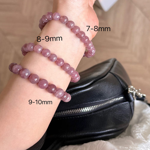 新中式简约时尚紫水晶手串女款