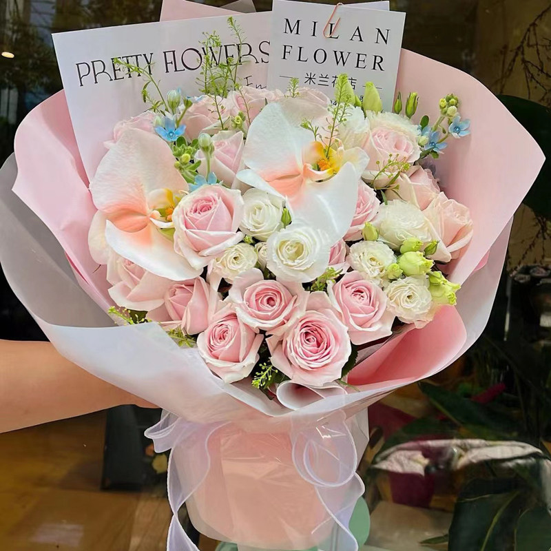 宁波实体花店鲜花送女友闺蜜上门