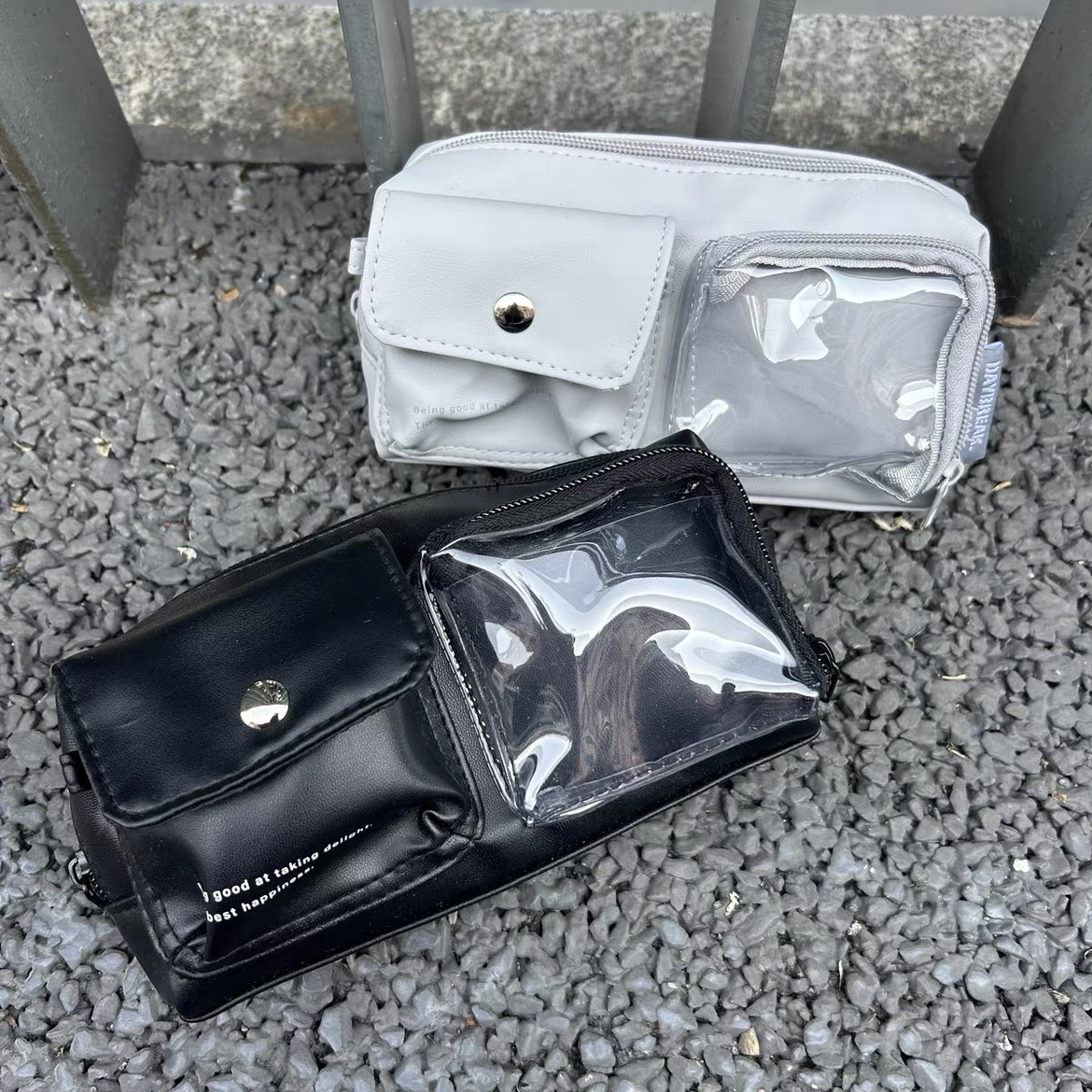 日单daybreak男女纯色大容量笔袋 学生文具袋 收纳包