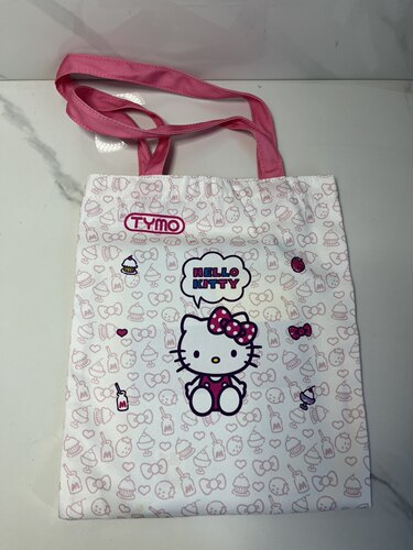 可爱HelloKitty涤纶 a4单肩包补习袋 购物袋 单肩包