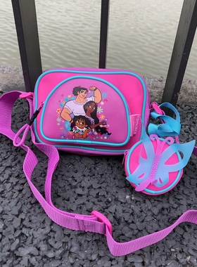 外贸 卡通乐园可爱encanto斜挎包两件套 PVC休闲单肩包 挎包