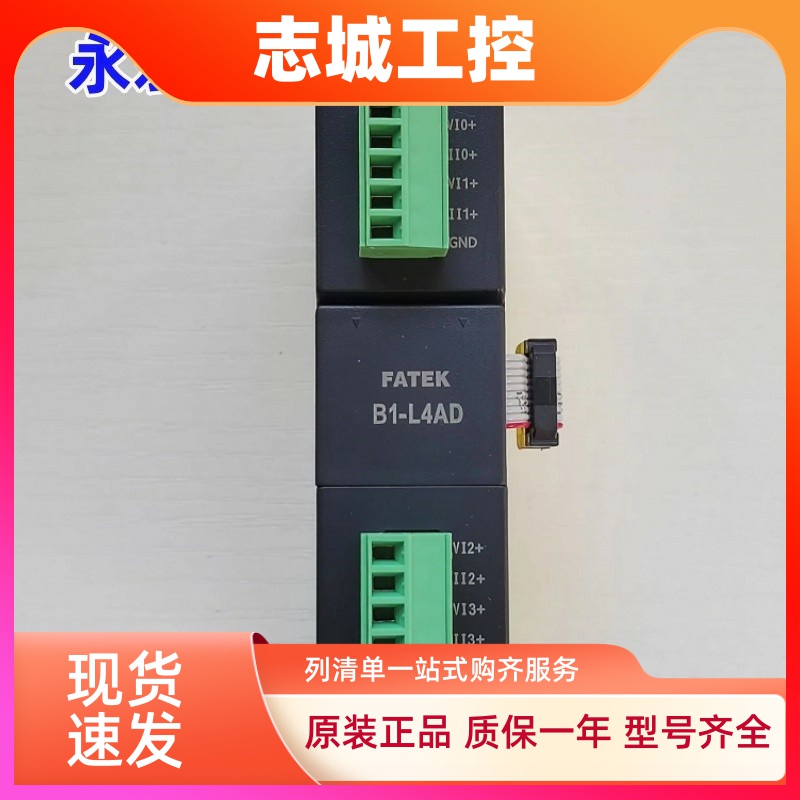 FATEK永宏B1-L4AD 2DA 2A2D 4NTC模拟量扩展模块6AD RTD 2TC 6TC