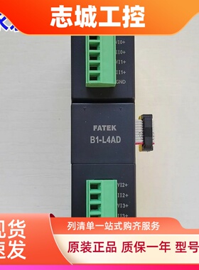 FATEK永宏B1-L4AD 2DA 2A2D 4NTC模拟量扩展模块6AD RTD 2TC 6TC