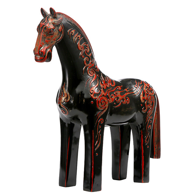 招财生肖马树脂漆器摆件办公室风水客厅居家装饰品开业送礼品桌面|msdalam kategori Ciri-ciri kraftangan, ciri-ciri lain kraf - dari Buy2taobao.com untuk memberikan perkhidmatan ejen Taobao profesional membeli