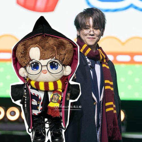 Mirror姜濤KeungTo20cm姜家人慈善生日會同款魔法师应援公仔娃衣
