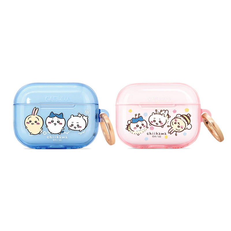 吉伊卡哇chiikawa小八乌萨奇卡通可爱耳机壳适用苹果Airpods pro2无线蓝牙耳机保护套pro2 第二代防摔耳机壳