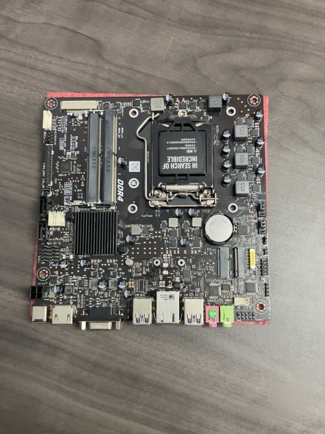 onebot 一体机主板 TH510-D4 主板 itx主板 17*17 H510主板图片