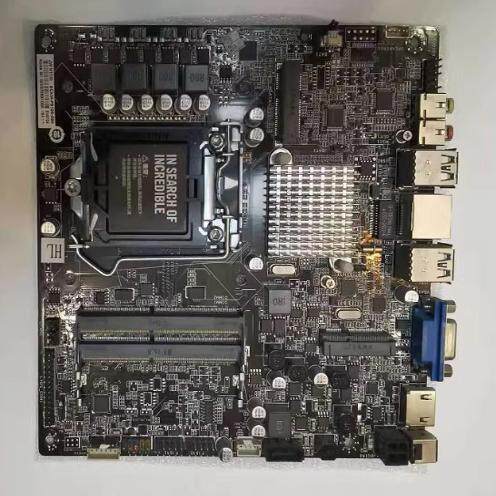 杰微JW H110 ITX 一体机主板1151 6代 7代CPU LVDS DC供电17*17图片