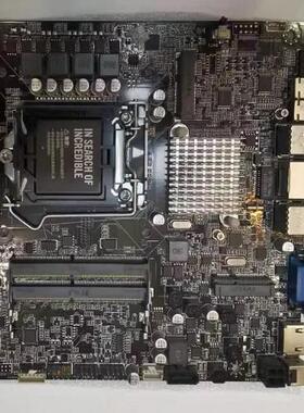 杰微JW H110 ITX 一体机主板1151 6代 7代CPU LVDS DC供电17*17