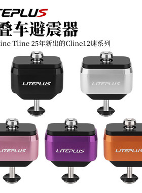 LITEPLUS 小布折叠车避震器 后置减震钛轴后胆适用Pline/Tline