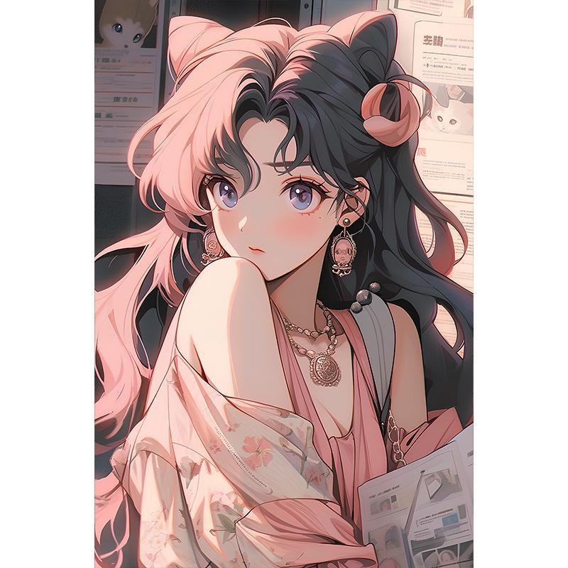 复古旧版风美少女战士海