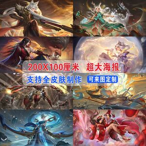 王者荣耀韩信赵云自粘海