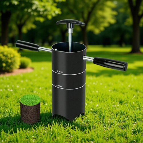 CRESTGOLF便携式高尔夫洞杯挖孔切割器可拆卸手柄,高尔夫打洞器