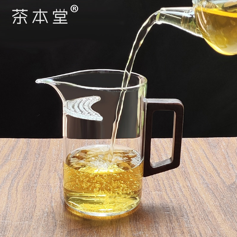 茶本堂分茶器茶漏过滤一体泡茶图片