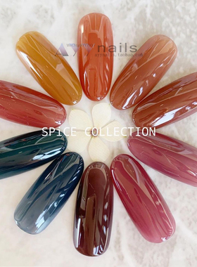 现货 日本 INITY 新色SPICT COLLECTIO色胶光疗胶甲油胶SC01S-10S