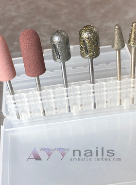 现货日本浦和URAWA金属颗粒金刚砂石打磨头专业足部护理去除角质