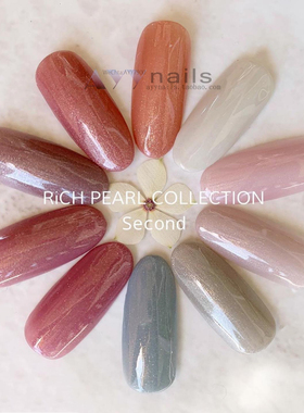 现货 日本 INITY 新款PICH PEARL 美甲色胶甲油胶光疗胶RP11P-20P