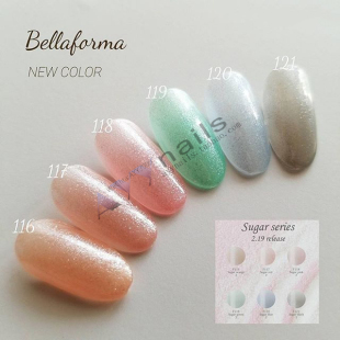 F116 现货日本 肌透闪粉色胶 Forma甲油胶美甲光疗胶 F121 Bella