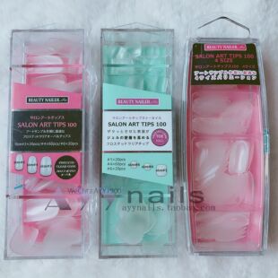 现货 BEAUTY NAILER 透明甲片 脚趾甲片打版甲片足部甲片美甲用品