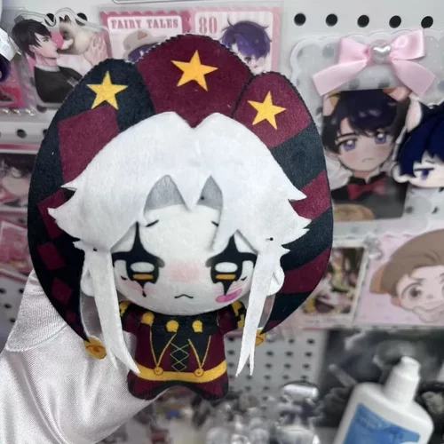 现怪胎马戏团pierrot10cm棉花娃娃网红同款爆款精致书包挂件玩偶