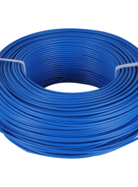 电线BV1/1.5/2.5/4/6平方国标纯铜单芯单股家装家用100米铜线