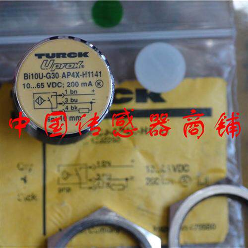 热销全新图尔克传感器BI10U-G30-AP4X-H1141