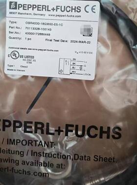 OBR4000-18GM60-E5-1C镜反射式光电传感器 70113328-100143