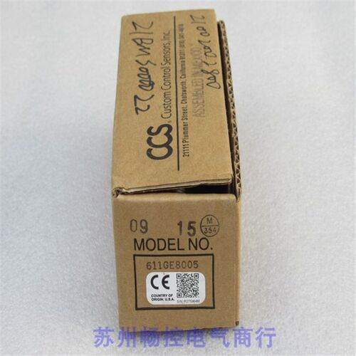 *现货销售*全新美国CCS压力开关611GE8005 现货1000 PSIG(69 bar)