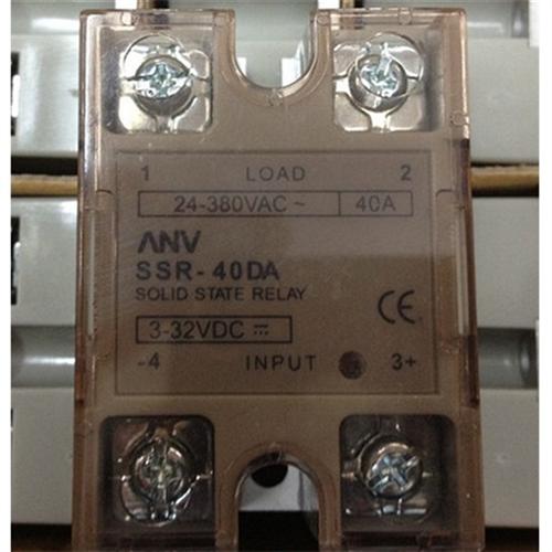 原装 ANV  固态继电器 SSR-40DA 直流控交流