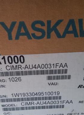 安川变频器CIMR-AT4A0002/04/05/07/09/11/18/23/31/38/44FAA议价