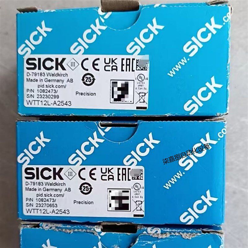 WTT12L-A2543西克SICK激光距离感测器订货号: 1082473全新现货