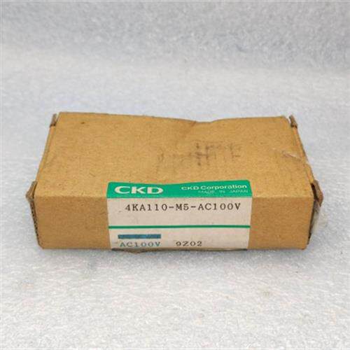 议价CKD 电磁阀 4KA110-M5-AC100V 日本正品全新原包装现货