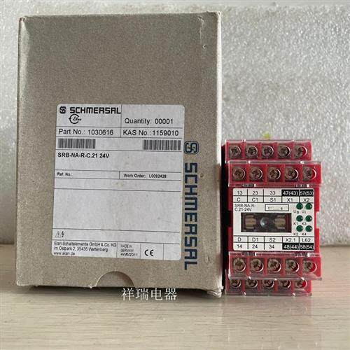 德国原装SCHMERSAL安全继电器SRB-NA-R-C.21-24V