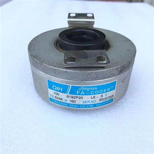 多摩川TS5246N160电梯配件编码器原装拆机OIH-100-8192P20-L6-5V