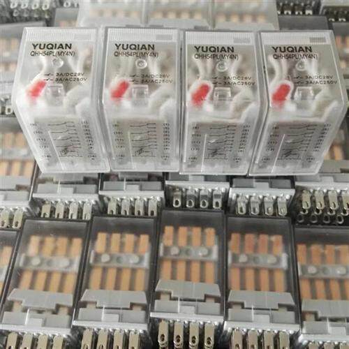 银点煜前电磁继器QHH52P53P54P 中间继电器LY2N MY2NJ MY4NJ MY3