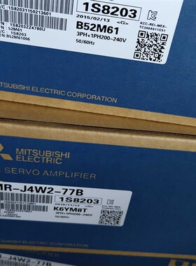 MR-J4W2-22B/44B/77B/1010B/444B/222B伺服驱动器现货