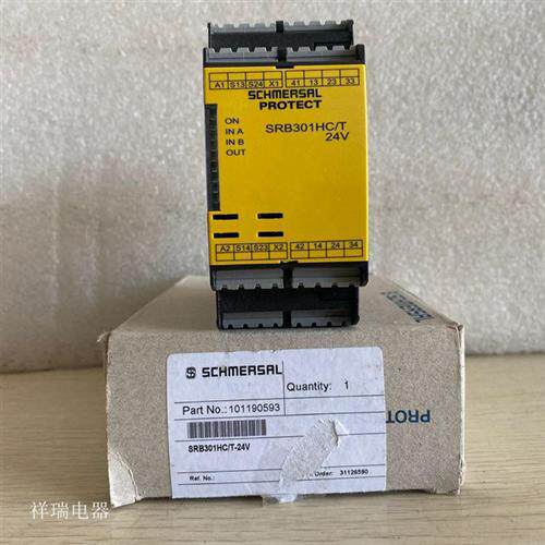 全新原装SCHMERSRL安全继电器 SRB 301HC/T-24V询价