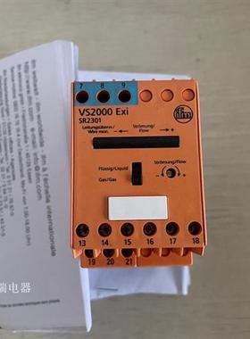 原装Ifm SR2301 全新流量传感器的控制显示器件 VS2000议价