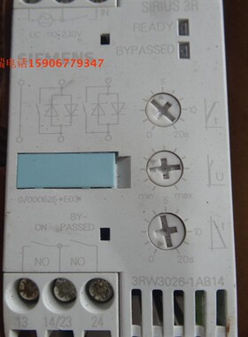 原装软启动器3RW3026-1AB14