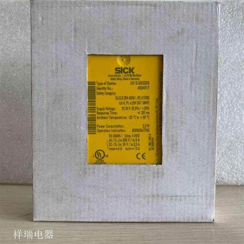 全新原装SICK 安全继电器UE10-30S2D0 6024917