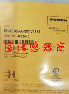 热销全新图尔克传感器BI1-EG05-AP6X-V1331正品品质